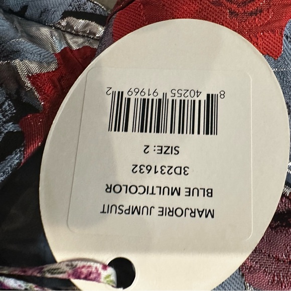 AUTUMN ADEIGBO Marjorie Floral Brocade Jumpsuit - Picture 3 of 3